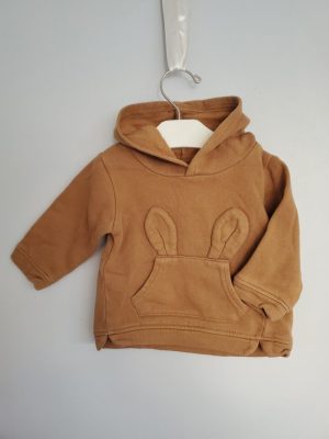 Pull capuche lapin