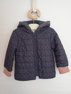 Manteau cap pois